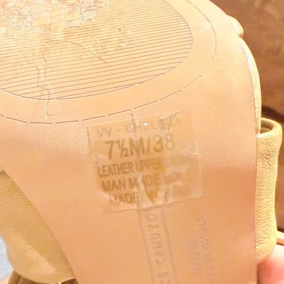 NWOT Vince Camuto Chelena Heels Dulce De Leche Color - Picture 9 of 11